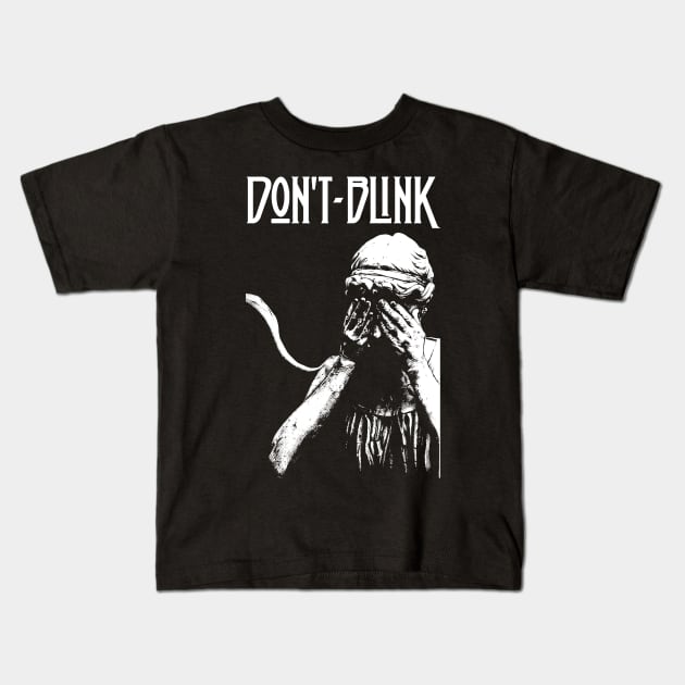 Dont Blink - Angel Kids T-Shirt by Joker Keder